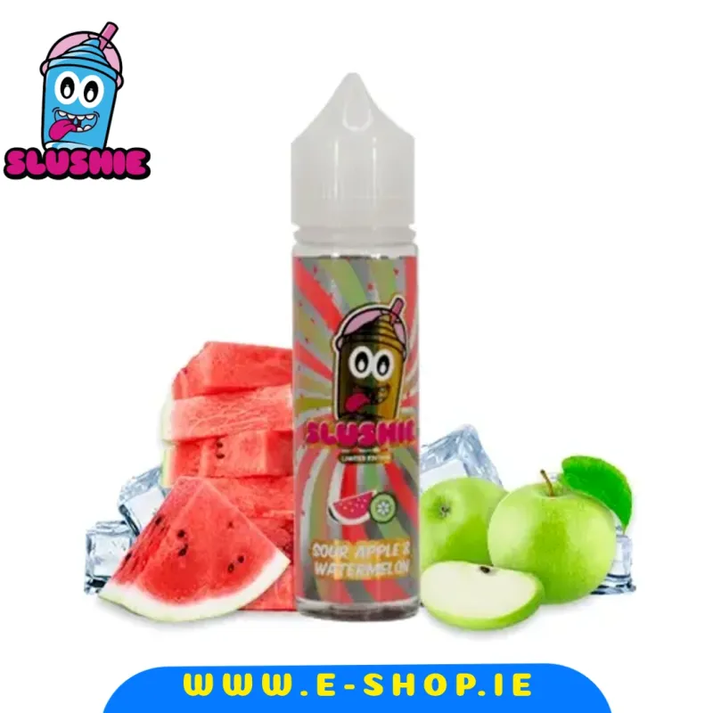 50ml Sour Apple & Watermelon Slushie e-liquid
