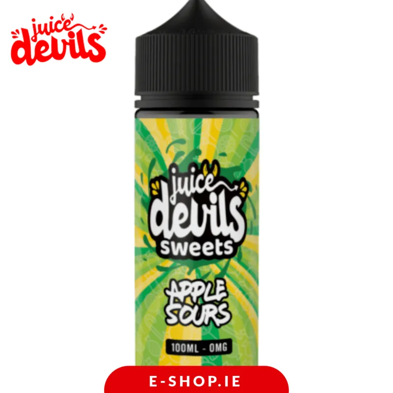 100ml Apple Sours by Juice Devils - Cheap E-liquid Ireland
