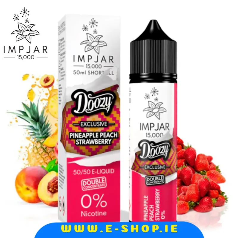 IMP JAR x Doozy - Pineapple Peach Strawberry 50ml Shortfill