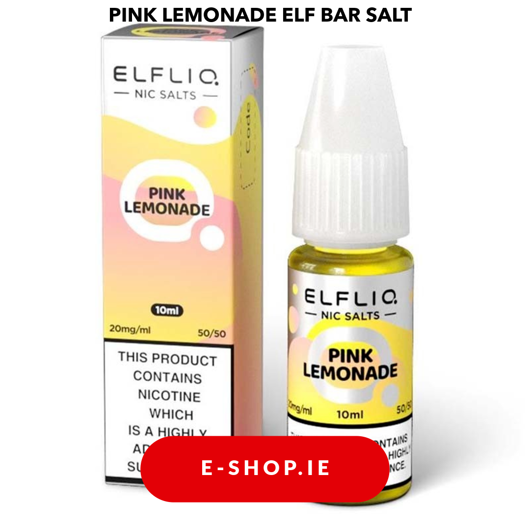 pink lemonade Elfbar Elfliq salt ireland
