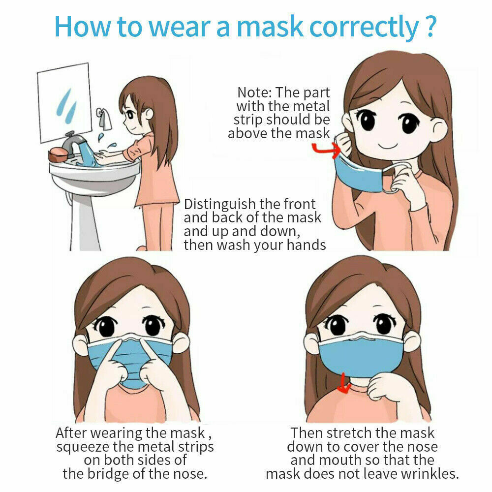 Face Mask Ireland how to wear
