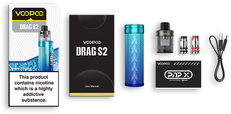 Voopoo Drag S2 content in Ireland