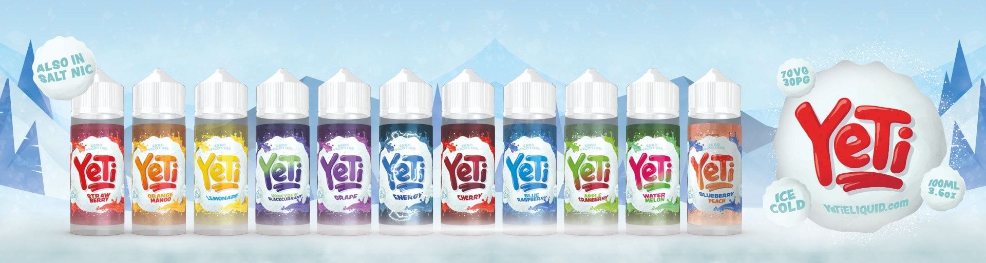 Yeti E liquid Ireland - Vape juice Ireland